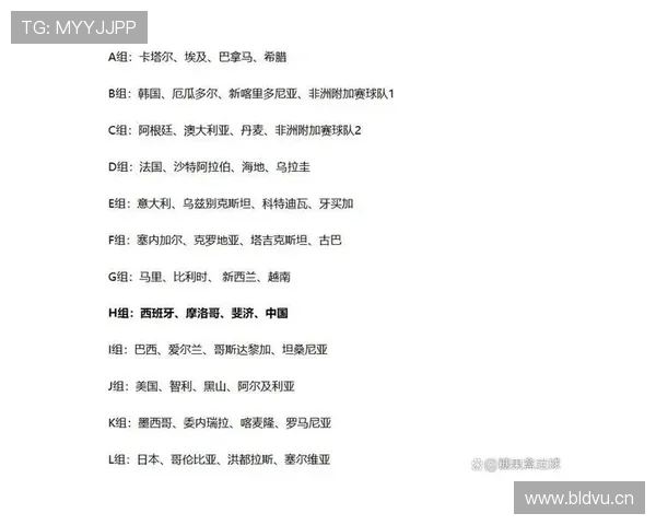 世界杯H组最全解析:四支球队实力对比